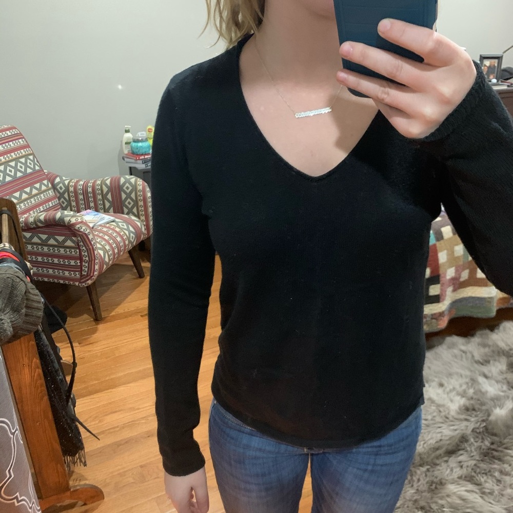Black sweater